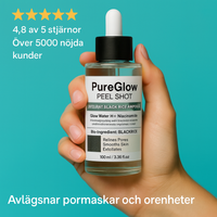 PureGlow Peel shot - Synligt renare hud på bara 60 sekunder
