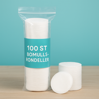 100 st bomullspads
